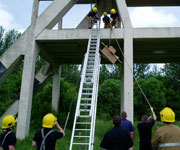 The fire brigade position the kestrel box