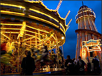 Carousel and Helter Skelter (c) Gareth Chell (www.gtcphotography.com).