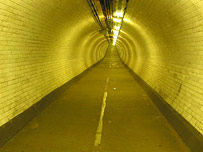 View of the Greenwich Foot Tunnel
