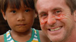 Bruce with one of the Achuar children