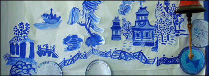 School children's work on display