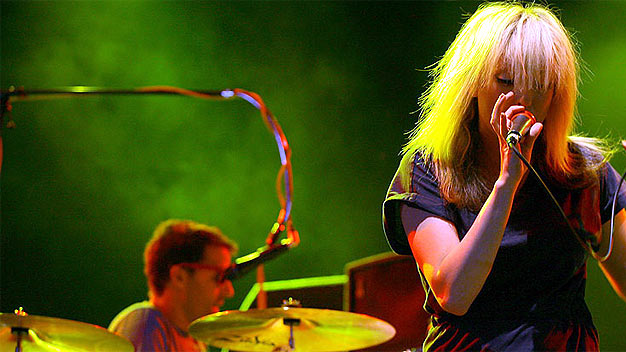 The Ting Tings on stage
