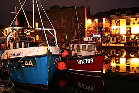Boats on the Barbican