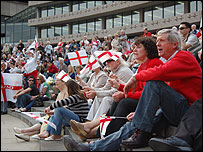 St George's Day crowd