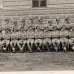 Robert Richard James Corfield - Spanheim, Austria 1943. Back row, 4th from the left.