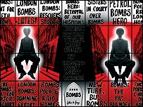 Bombs 2006 (see full details at bottom of page)