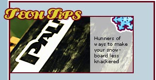 How to service a snowboard