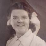 Gladys as a Student Nurse in South Shields General Hospital in 1945