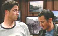 A night in the Tall Ship for Cormac and Scott.