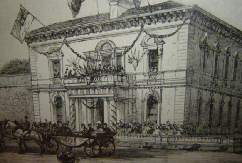 Queen Margaret Drive in Victorian Days