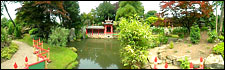 View of the Chinese Temple, Biddulph Grange Garden