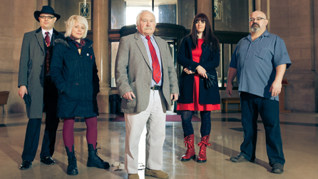 The contestants from The Exhibitionists