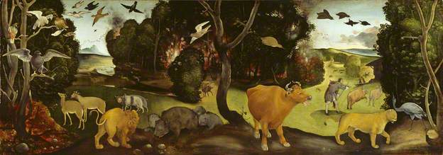 The Forest Fire by Piero di Cosimo