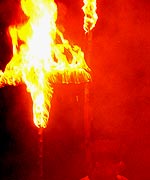 Burning crosses