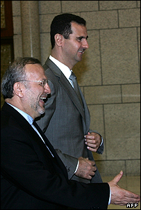 بشار اسد و منوچهر متکی