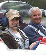 Jo Phillips goes gliding over the Mendips