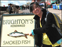 在英国南部城市布莱顿