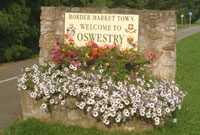 Mynediad i fynwent coffa