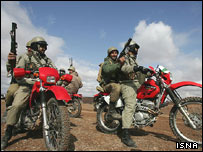 نفرات سپاه پاسداران در رزمایش