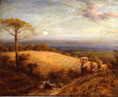 Harvest Moon (1858) by John Linnell 1792-1882, copyright Tate 2005