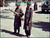 کوئٹہ سرحد پر نیم فوجی دستے