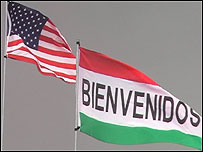 Bandeiras em Pasco