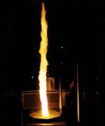 The fire tornado 