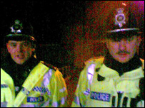 Police on the beat in Boston