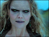 Michelle Pfeiffer as the witch Lamia