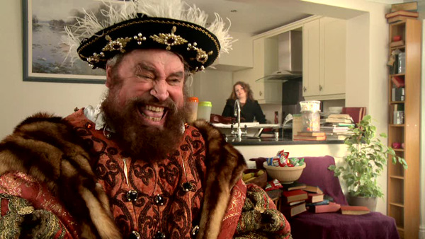 Henry up to mischief