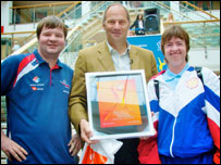 Lee, Steve Redgrave and Rachel Jarvis