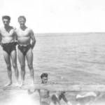 a grand day relaxing -- you can just about see Nifty my dog in the lower right hand corner of the photo. I'm the chap standing up on the left.