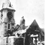 Bombed weighbridge in Guernsey.