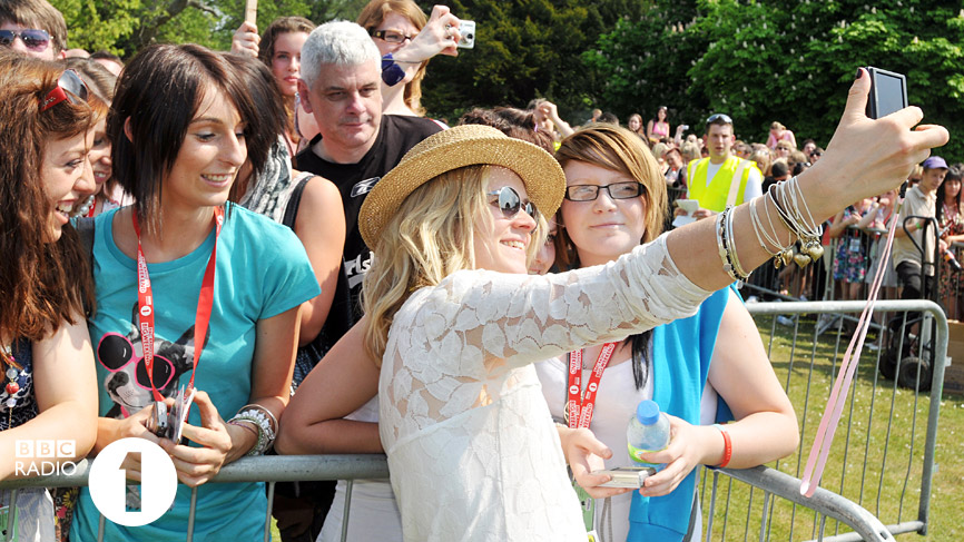 Photos of the Radio 1's Big Weekend audience on Saturday