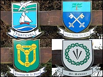 Parish crests of the West