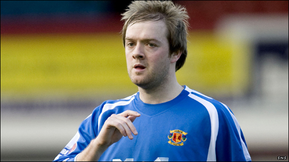 Chris Jardine has been finding his feet during Annan's pre-season games