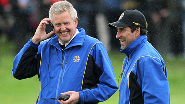 Colin Montgomerie and Jose Maria Olazabal
