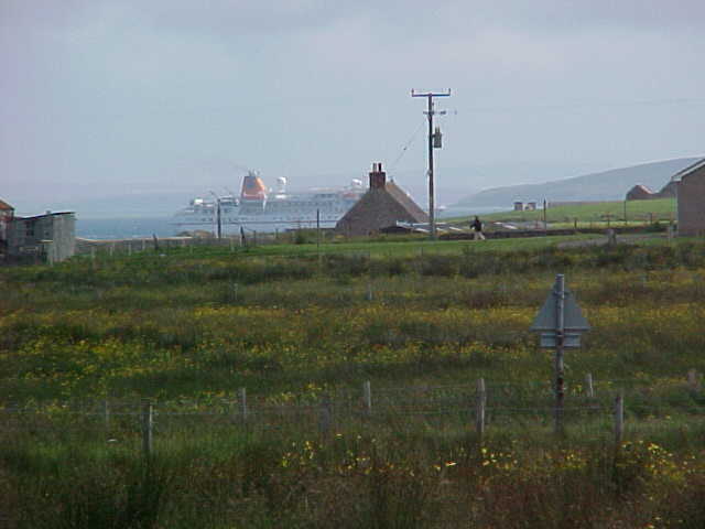 The liner we saw today