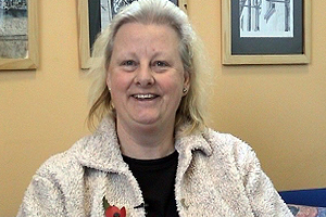 After suffering a breakdown, Shirley took up art classes to help her rebuild her confidence.