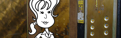 Alice in the lift