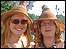 Festival-goers at Glastonbury 2004