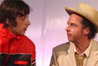 Rhodri Meilyr a Phil Reed yn Lysh