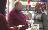 The Maliks are shocked by George's bill.