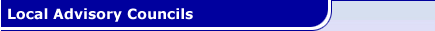 Local Advisory Councils.