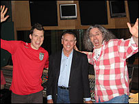 Ian Stringer, Tony Christie and Big George