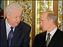 Yeltsin ve Putin