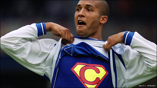 Clarke Carlisle in action for former club QPR.