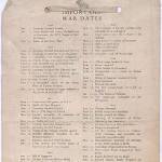 Letter given to all school children who lived during World War 2 from King George in 1946