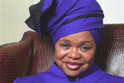 Image: Dr Lindiwe Mabuza