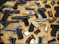 Armas apreendidas